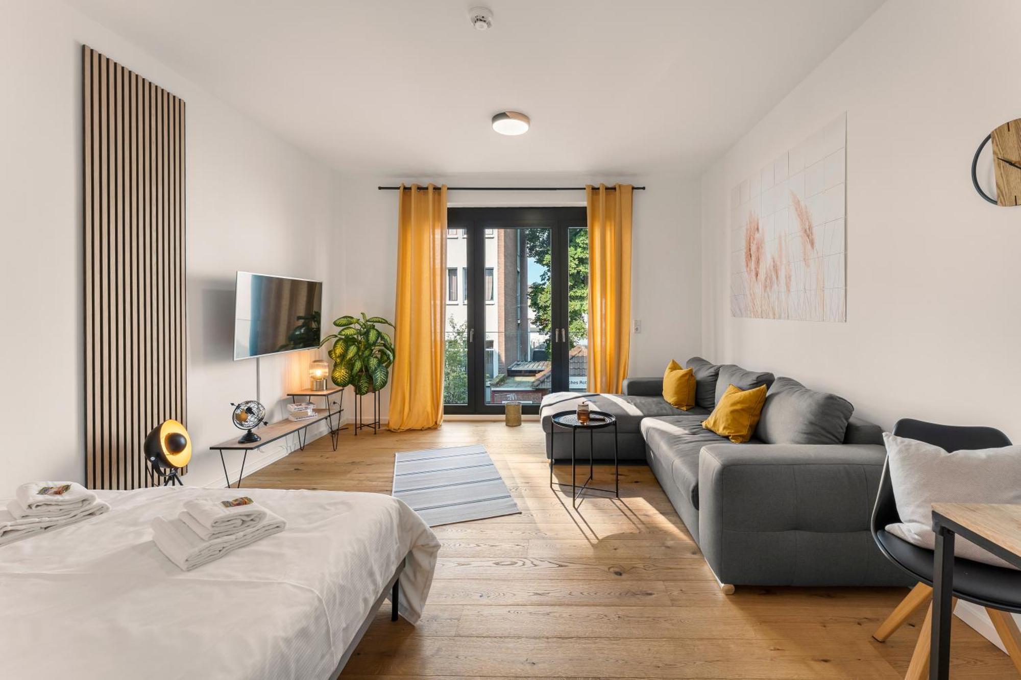 Modernes Apartment Im Kaiserkiez Oldenburg Esterno foto